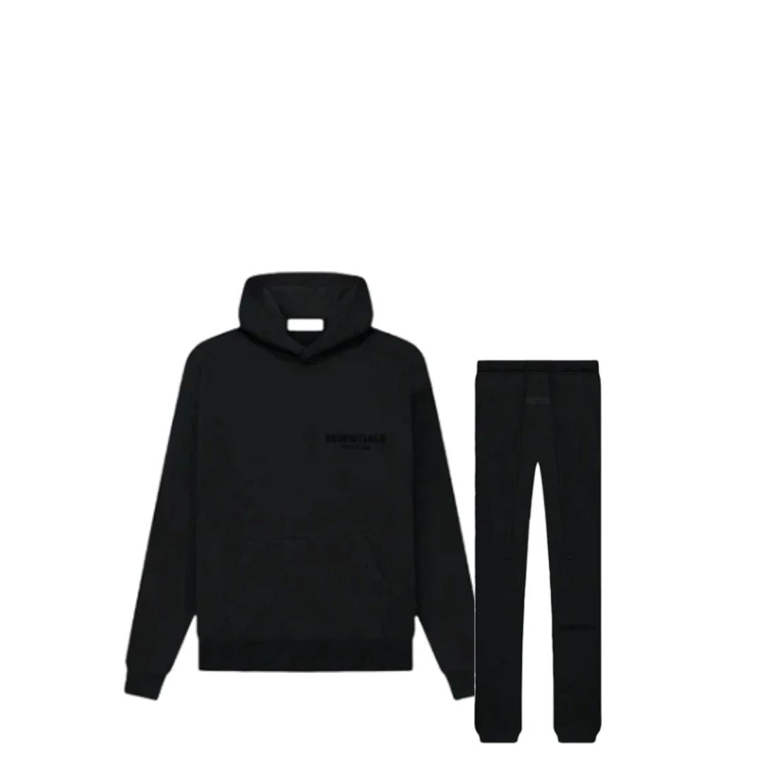 FOG x Essentials Tracksuit (SS22) - Black (Fast Delivery)