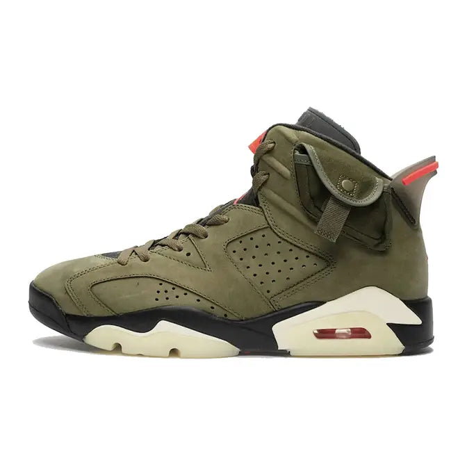 AIR JORDAN 6 x TRAVIS SCOTT 'MEDIUM OLIVE'