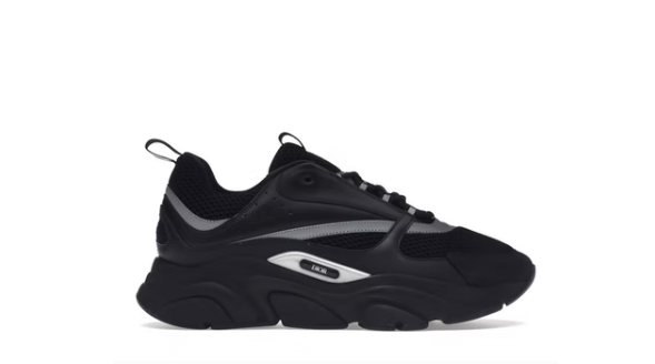 Dior B22 Black Silver Sneaker